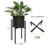 2 Pack Metal Plant Stand Indoor Black