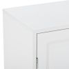 ON-TREND Sleek and Modern Shoe Cabinet with Adjustable Shelves, Minimalist Shoe Storage Organizer with Sturdy Top Surface, Space-saving Design Side Bo