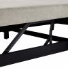 55.1" Pull Out Sleep Sofa Bed Loveseats Sofa Couch with Adjsutable Backrest, Storage Pockets, 2 Soft Pillows, USB Ports for Living Room, Bedroom, Apar